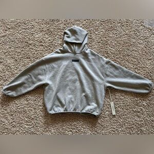 Fear Of God Essentials Heather Grey Hoodie